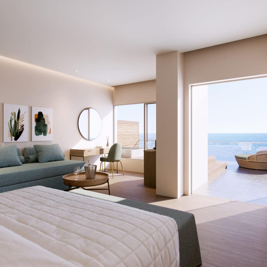 Junior Suite Grand Terrace με υδρομασάζ (2)