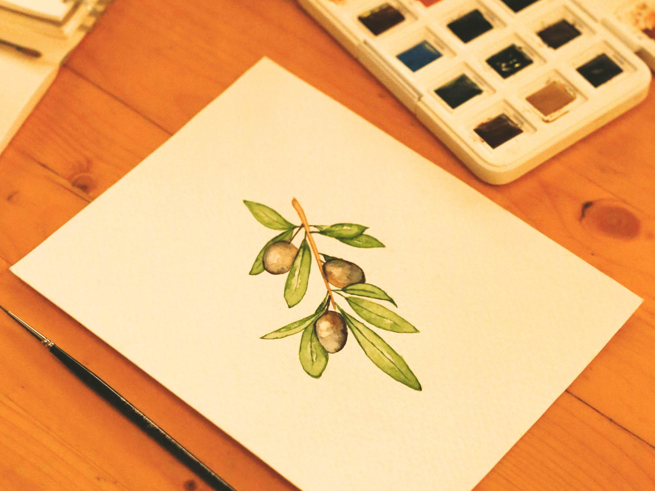 Botanical painting workshop