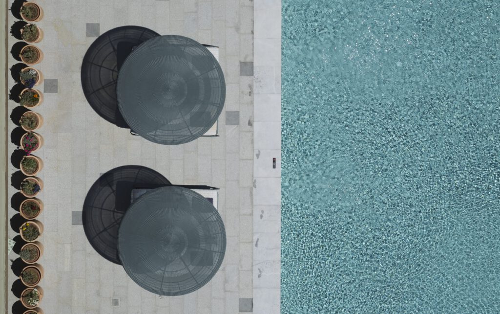 Communal Pools - Umbrellas